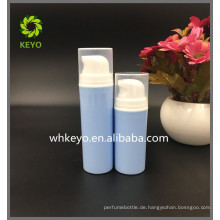 30 ml 50 ml beste verkauf machen verpackung blau farbige leere kosmetische airless pumpe lotion flasche